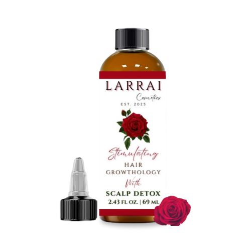 Larrai Cosmetics Stimulating Hair Growthology with Scalp Detox 2.8 fl oz.